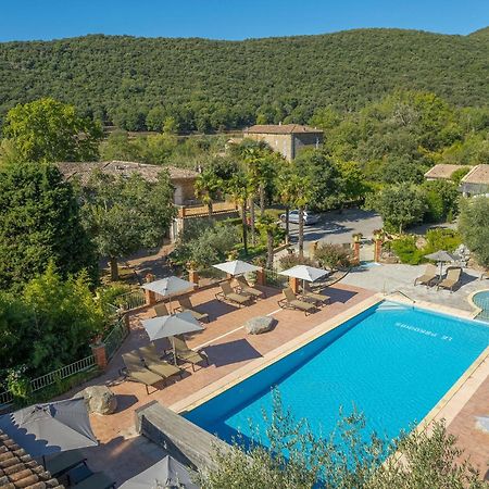 Logis Hotel Restaurant Le Pradinas Anduze Zewnętrze zdjęcie