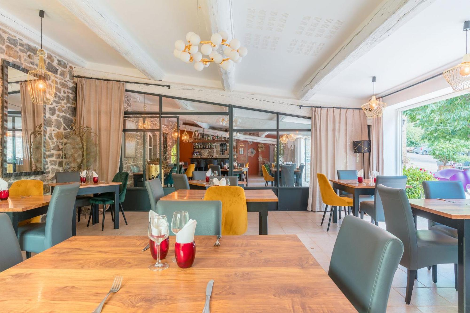 Logis Hotel Restaurant Le Pradinas Anduze Zewnętrze zdjęcie