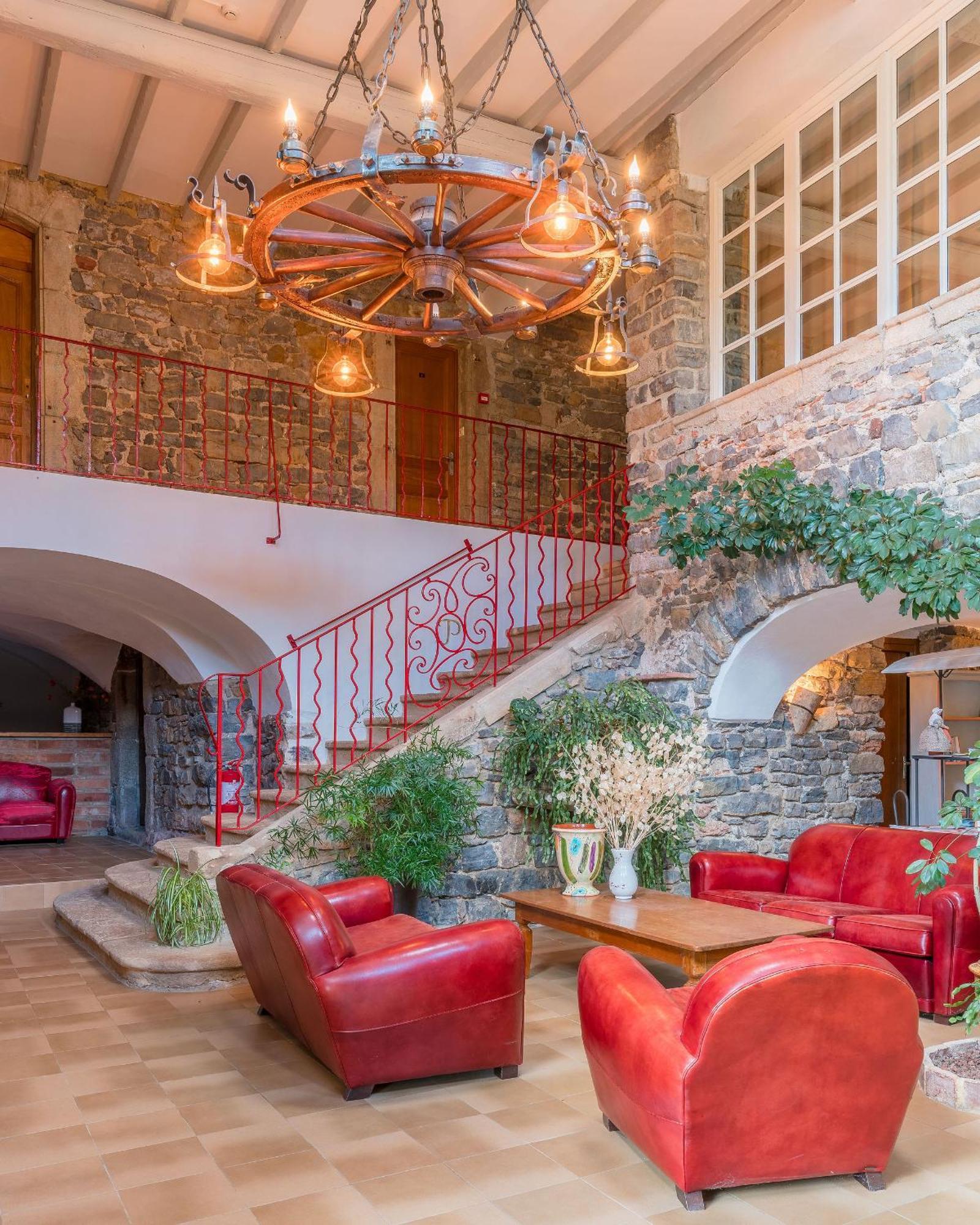 Logis Hotel Restaurant Le Pradinas Anduze Zewnętrze zdjęcie