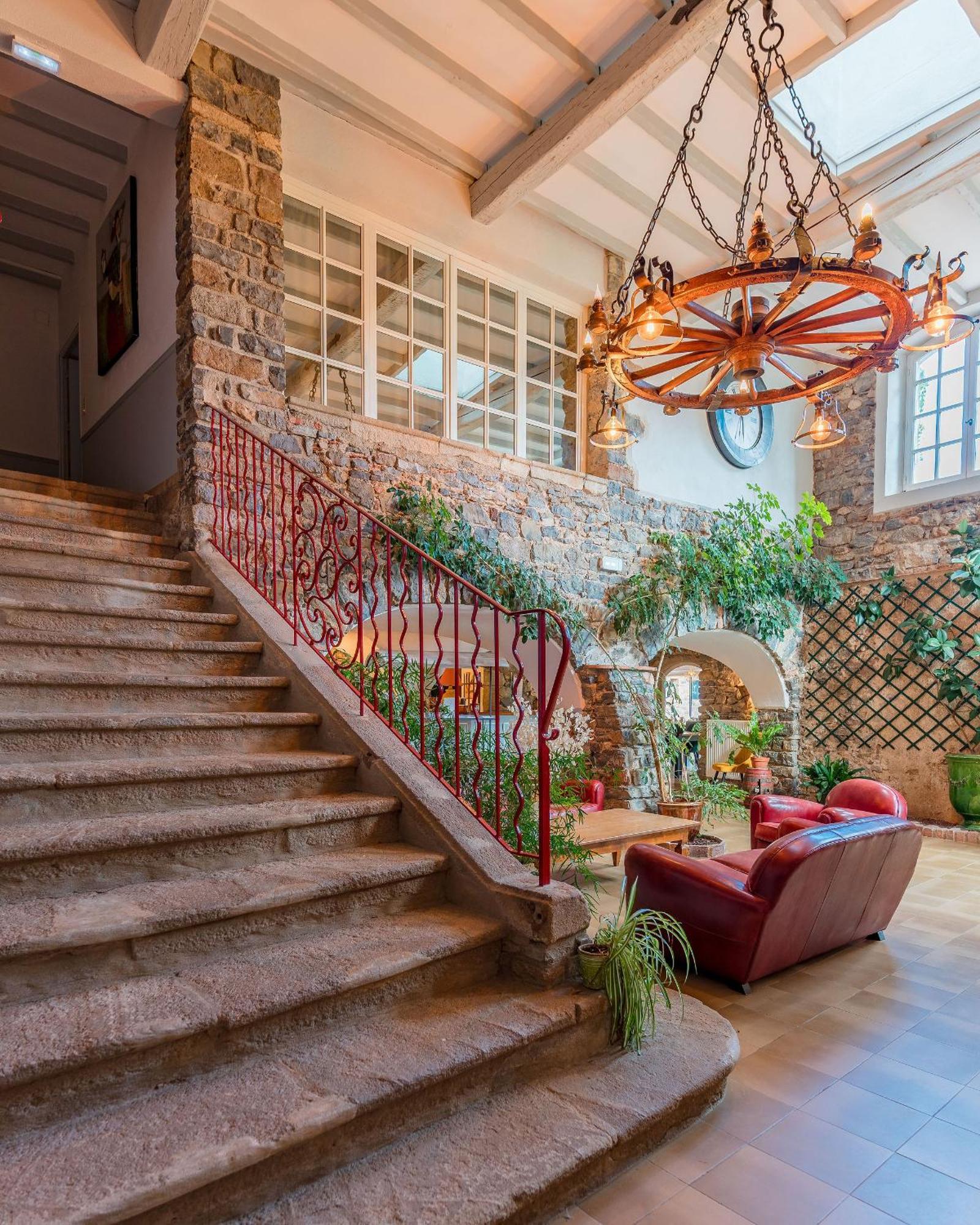 Logis Hotel Restaurant Le Pradinas Anduze Zewnętrze zdjęcie