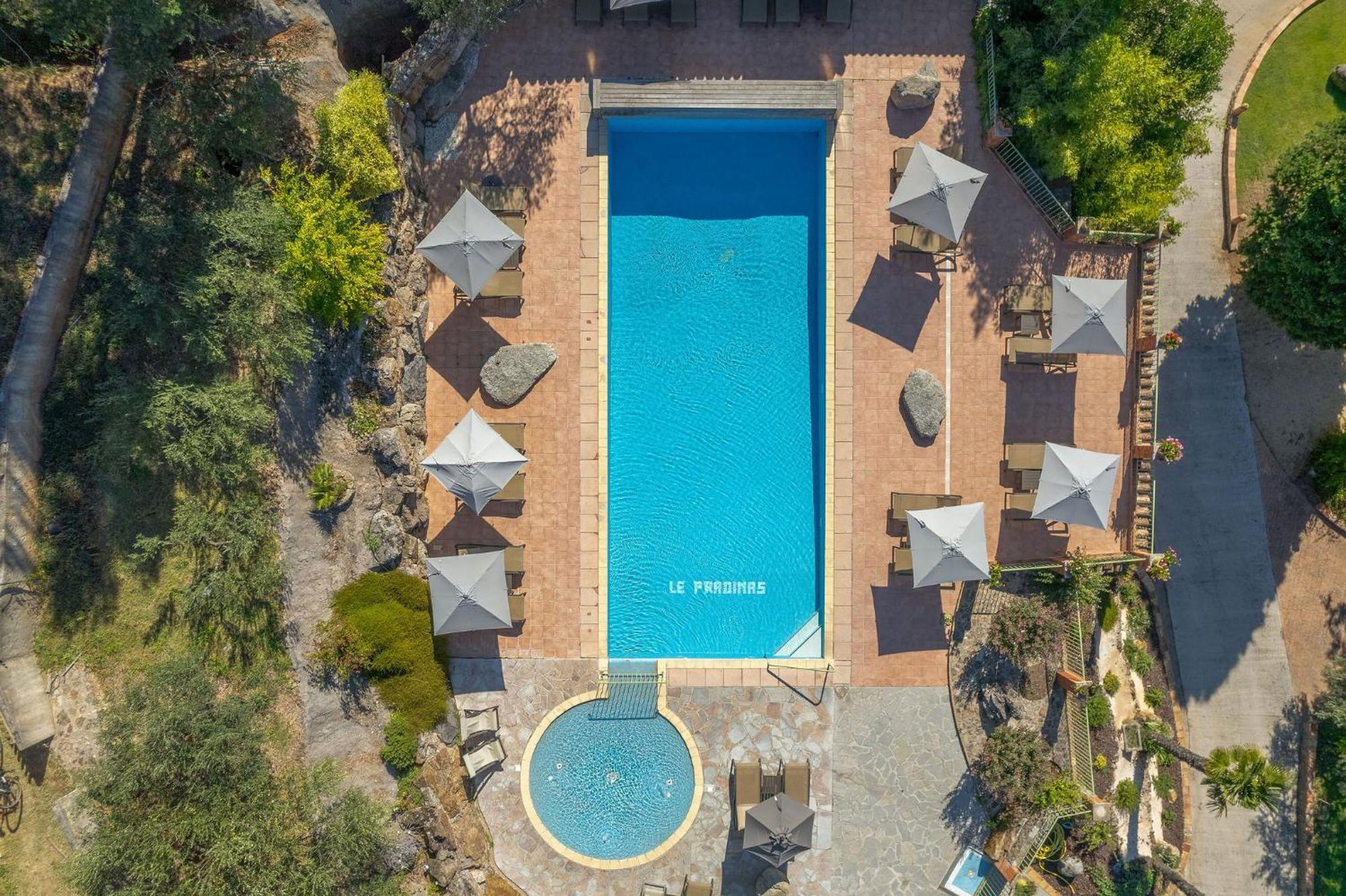 Logis Hotel Restaurant Le Pradinas Anduze Zewnętrze zdjęcie